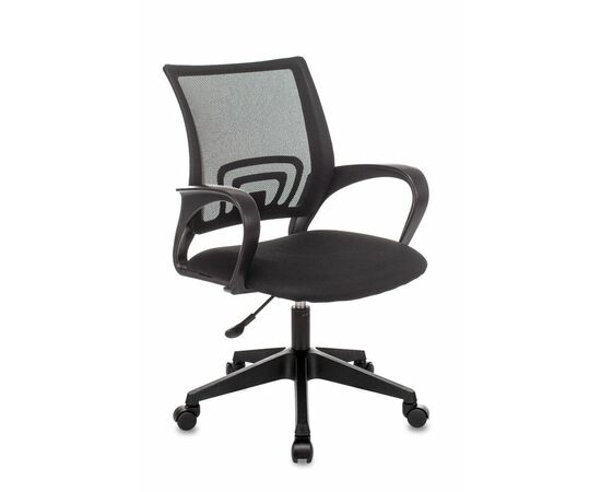 Кресло офисное TopChairs ST-Basic сетка/ткань черный | Интернет магазин мебели и декора LifeDekor