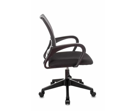 Кресло офисное TopChairs ST-Basic сетка/ткань темно-серый, изображение 5 | Интернет магазин мебели и декора LifeDekor