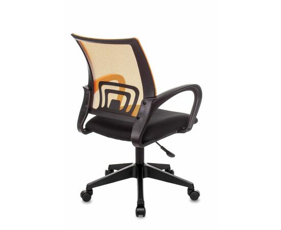 Кресло офисное TopChairs ST-Basic сетка/ткань оранжевый, изображение 6 | Интернет магазин мебели и декора LifeDekor