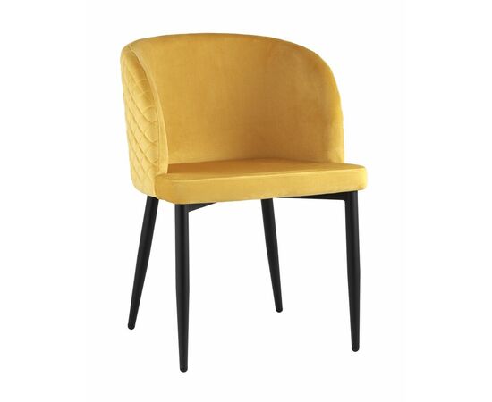 Стул Оскар велюр оранжевый | Интернет магазин мебели и декора LifeDekor