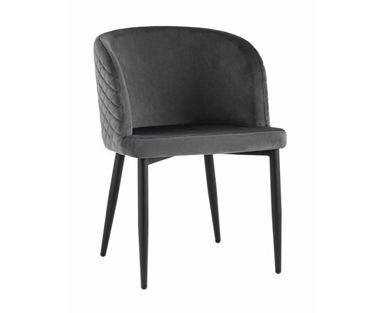 Стул Оскар велюр серый | Интернет магазин мебели и декора LifeDekor