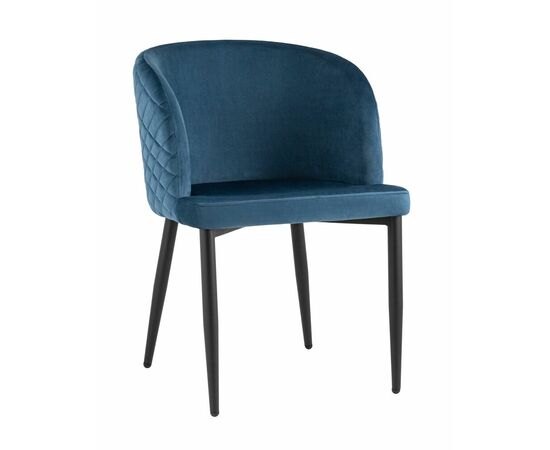 Стул Оскар велюр сине-зеленый | Интернет магазин мебели и декора LifeDekor