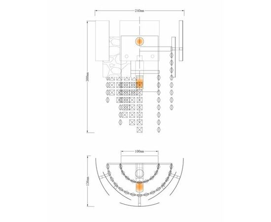 Бра Moderli V8011-2W Olly, изображение 8 | Интернет магазин мебели и декора LifeDekor