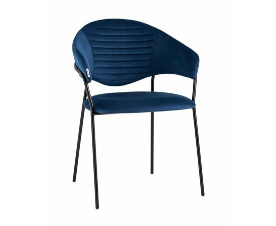 Стул Алексис велюр синий | Интернет магазин мебели и декора LifeDekor