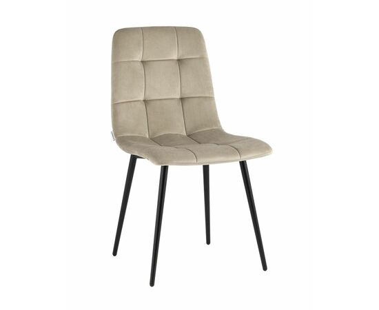 Стул Одди велюр бежевый | Интернет магазин мебели и декора LifeDekor