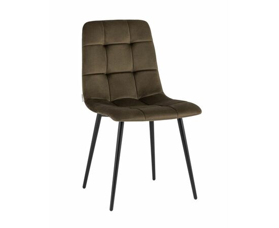 Стул Одди велюр коричневый | Интернет магазин мебели и декора LifeDekor