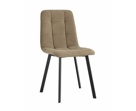 Стул Oliver Square велюр капучино | Интернет магазин мебели и декора LifeDekor