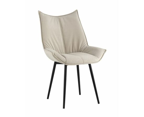 Стул Осло велюр бежевый | Интернет магазин мебели и декора LifeDekor