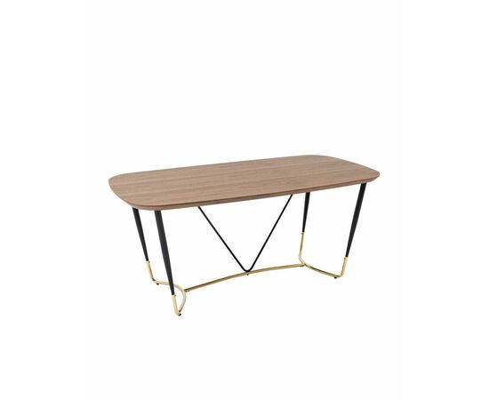 Стол обеденный Даймакс 180*90 темное дерево | Интернет магазин мебели и декора LifeDekor