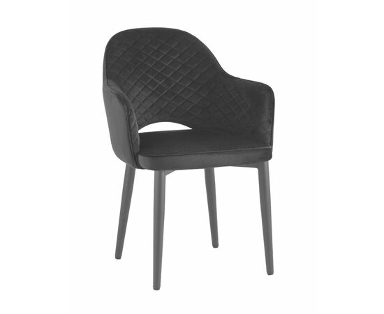 Стул Венера диамант велюр черный | Интернет магазин мебели и декора LifeDekor