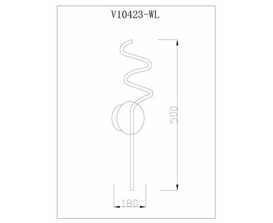 Бра светодиодный Moderli V10423-WL Torino, изображение 5 | Интернет магазин мебели и декора LifeDekor