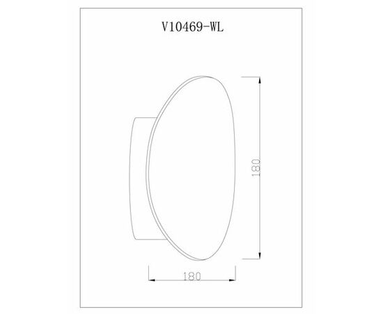 Бра светодиодный Moderli V10469-WL Parma, изображение 5 | Интернет магазин мебели и декора LifeDekor