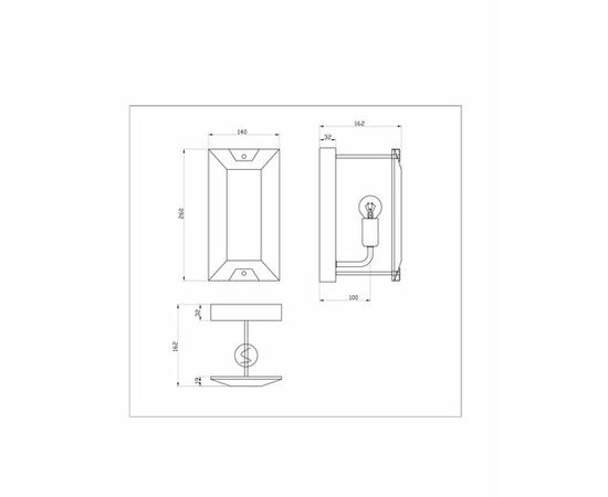 Бра Moderli V10472-1W Rizar, изображение 7 | Интернет магазин мебели и декора LifeDekor