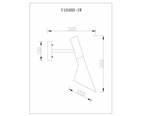 Бра Moderli V10480-1W Turin, изображение 5 | Интернет магазин мебели и декора LifeDekor