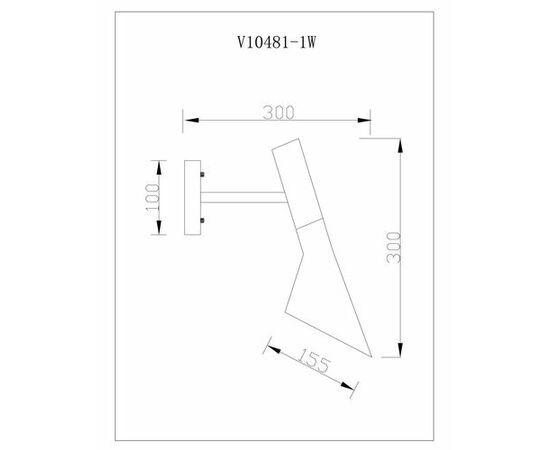 Бра Moderli V10481-1W Turin, изображение 5 | Интернет магазин мебели и декора LifeDekor
