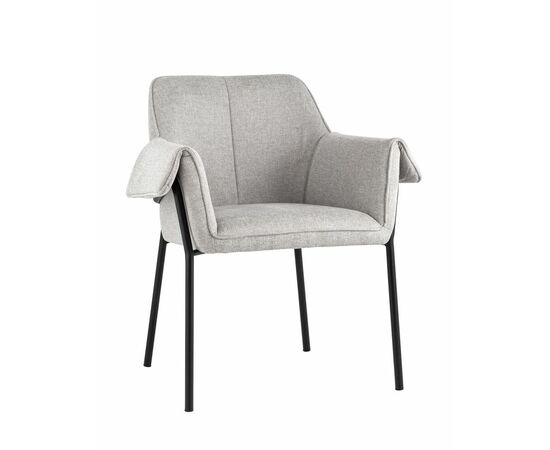 Кресло Бесс рогожка светло-серый | Интернет магазин мебели и декора LifeDekor