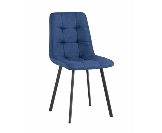 Стул Chilly рогожка темно-синий | Интернет магазин мебели и декора LifeDekor