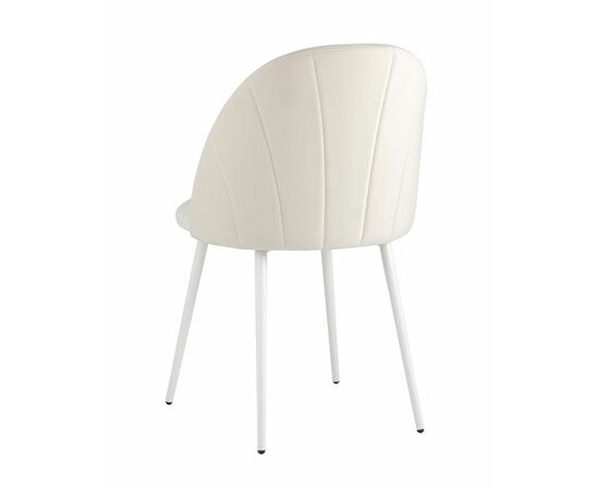 Стул Логан NEW велюр молочный, изображение 6 | Интернет магазин мебели и декора LifeDekor