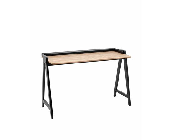 Стол письменный Pyramid 118*53 светлое дерево/черный | Интернет магазин мебели и декора LifeDekor