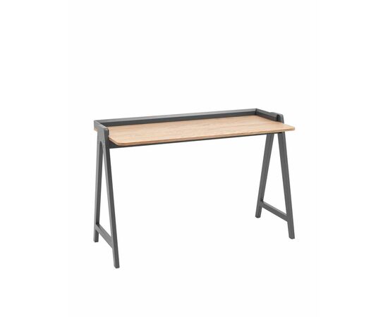 Стол письменный Pyramid 118*53 светлое дерево/серый | Интернет магазин мебели и декора LifeDekor