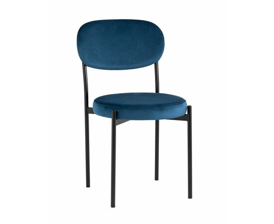 Стул Бриф NEW велюр синий | Интернет магазин мебели и декора LifeDekor