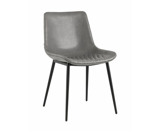 Стул Деймон экокожа серый | Интернет магазин мебели и декора LifeDekor