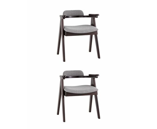 Стул обеденный OLAV серый 2 шт. | Интернет магазин мебели и декора LifeDekor