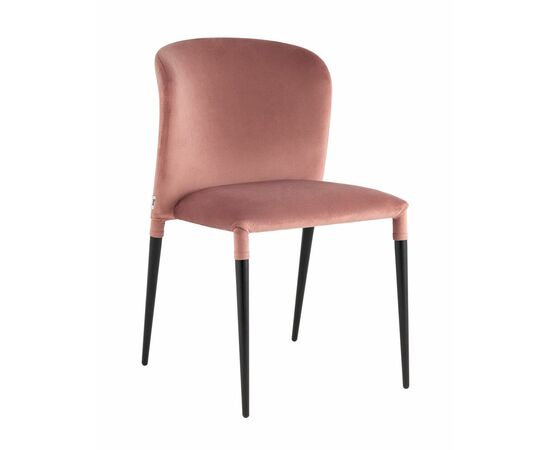 Стул Лори велюр пыльно-розовый | Интернет магазин мебели и декора LifeDekor