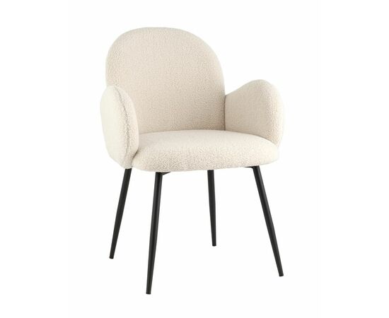 Стул Wave букле белый | Интернет магазин мебели и декора LifeDekor