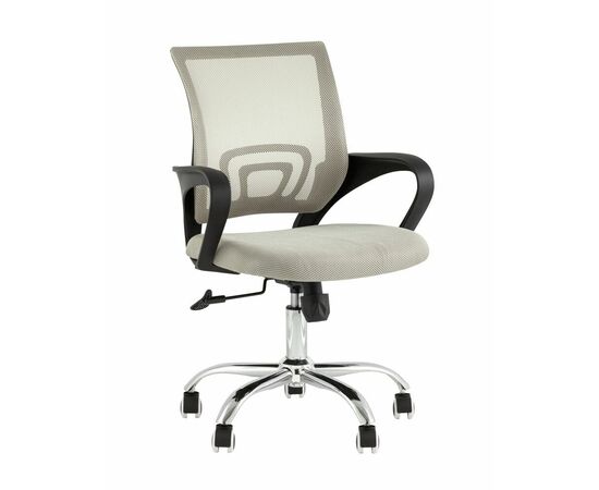 Кресло офисное TopChairs Simple New серый | Интернет магазин мебели и декора LifeDekor