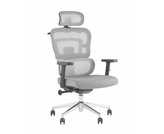 Кресло офисное TopChairs Techno серый | Интернет магазин мебели и декора LifeDekor