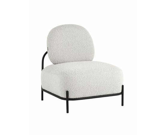 Кресло Стоун ткань букле молочный | Интернет магазин мебели и декора LifeDekor