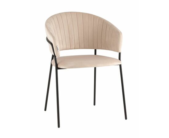 Стул Бруно велюр кремовый | Интернет магазин мебели и декора LifeDekor