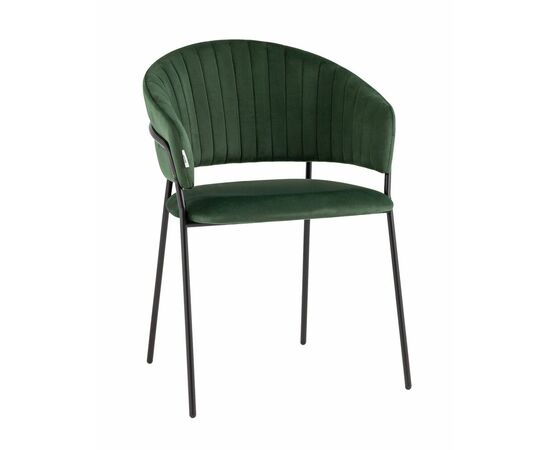 Стул Бруно велюр зелёный | Интернет магазин мебели и декора LifeDekor