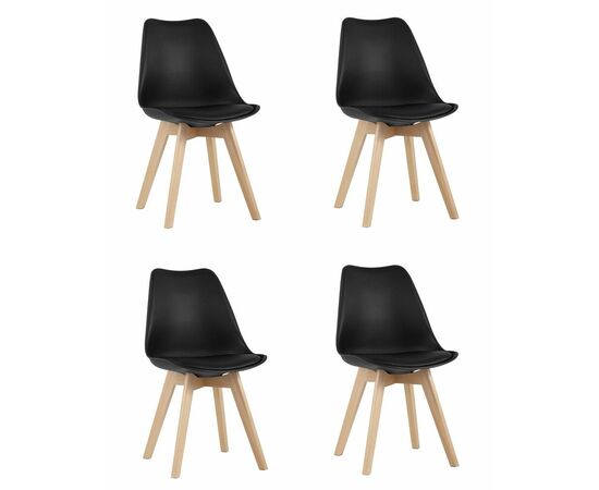 Стул FRANKFURT NEW черный 4 шт | Интернет магазин мебели и декора LifeDekor