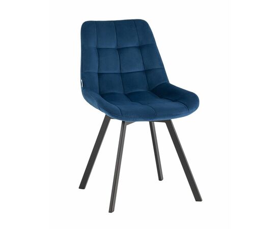 Стул вращающийся Флекс велюр синий | Интернет магазин мебели и декора LifeDekor