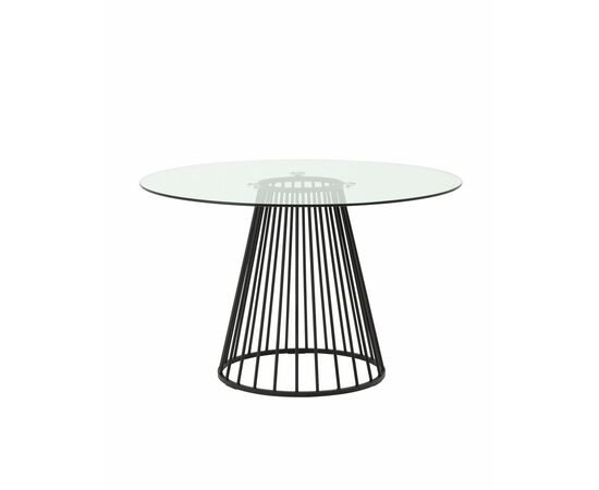 Стол обеденный Ливерпуль 120*120 стекло | Интернет магазин мебели и декора LifeDekor