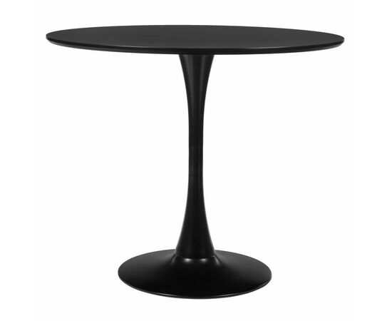 Стол Tulip диам. 90см, черный, изображение 2 | Интернет магазин мебели и декора LifeDekor