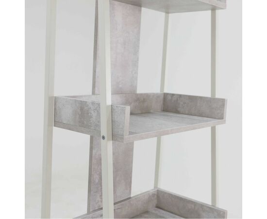 Этажерка ГРАНЖ-3, Цемент Светлый / Черный, изображение 3 | Интернет магазин мебели и декора LifeDekor