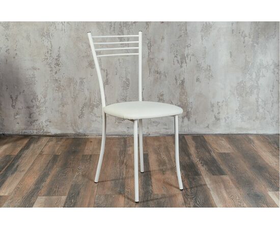 Стул для кухни SHADO Хлоя белый, каркас белый | Интернет магазин мебели и декора LifeDekor