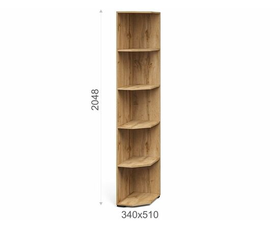 Гостиная «Лацио Сканди» угловая, Вотан/Сканди графит, изображение 19 | Интернет магазин мебели и декора LifeDekor