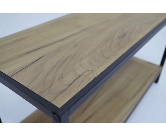 Вешало ГРАНЖ-1, Дуб Крафт Золотой / Черный, изображение 2 | Интернет магазин мебели и декора LifeDekor