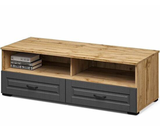 Тумба ТВ «Лацио Сканди», Вотан/Сканди графит | Интернет магазин мебели и декора LifeDekor