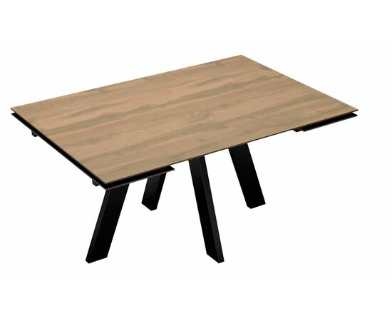 Стол DikLine DM140 Дуб галифакс/опоры черные, изображение 5 | Интернет магазин мебели и декора LifeDekor