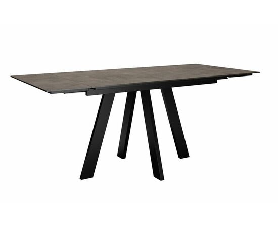 Стол DikLine DM140 Хромикс бронза/опоры черные, изображение 4 | Интернет магазин мебели и декора LifeDekor