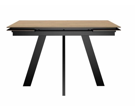 Стол DikLine DM140 Дуб галифакс/опоры черные, изображение 2 | Интернет магазин мебели и декора LifeDekor
