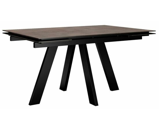 Стол DikLine DM140 Хромикс бронза/опоры черные | Интернет магазин мебели и декора LifeDekor