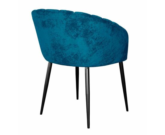 Стул DikLine 441 M19 бирюза, ножки черные, изображение 4 | Интернет магазин мебели и декора LifeDekor