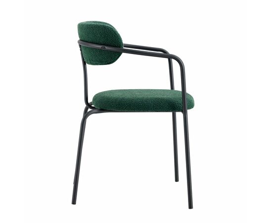 Стул Ant букле зелёный, изображение 3 | Интернет магазин мебели и декора LifeDekor