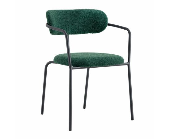 Стул Ant букле зелёный | Интернет магазин мебели и декора LifeDekor